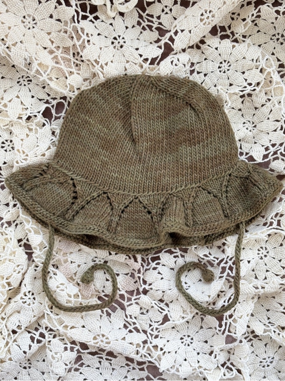 Misha and Puff Starling Sunhat in Moss 2-4yr